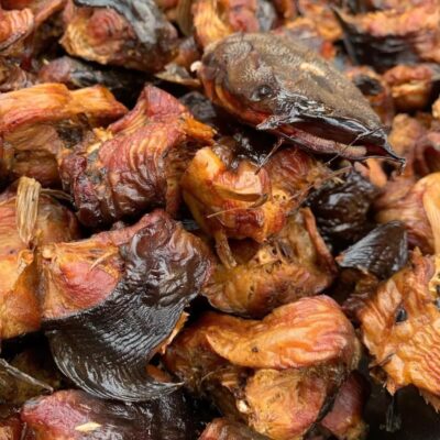 Premium Smoked Dried Catfish Cutlets – 400g